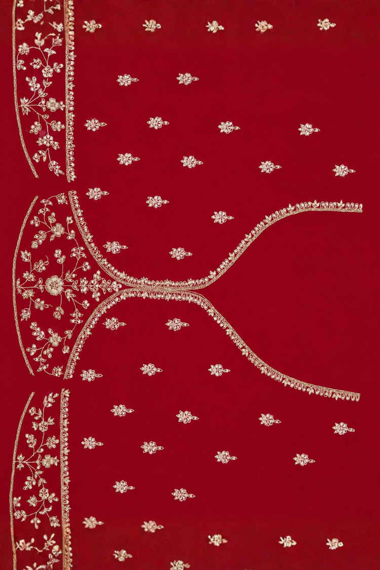 Mahroon Satain Saree