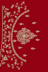 Mahroon Satain Saree