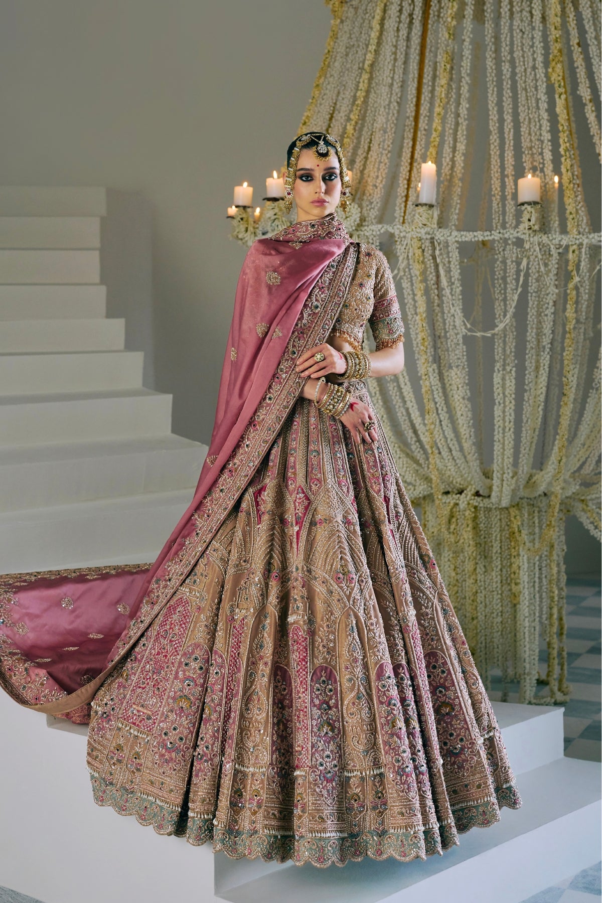 Chiccoo Zardozi & Resham Lehenga