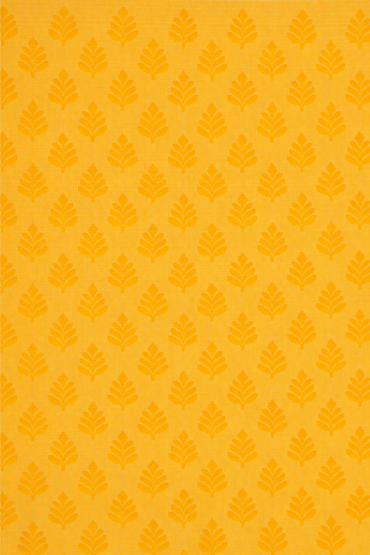 Yellow Handloom Silk