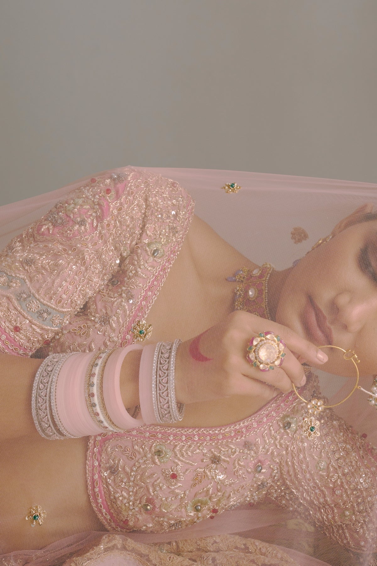 Pink Bridal Lehenga