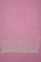 Mauve Organza Hand Work Saree