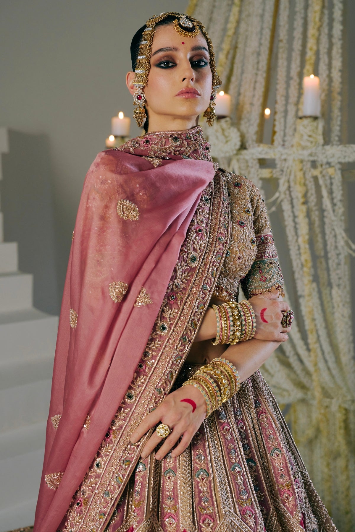 Chiccoo Zardozi & Resham Lehenga