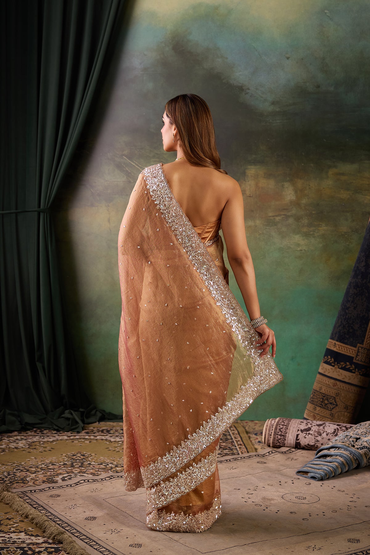 Copper Organza