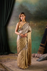 Golden Tissue Silk Saree