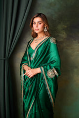 Green Silk Saree