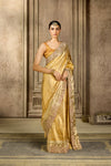 Golden Kanjivarum Silk Saree