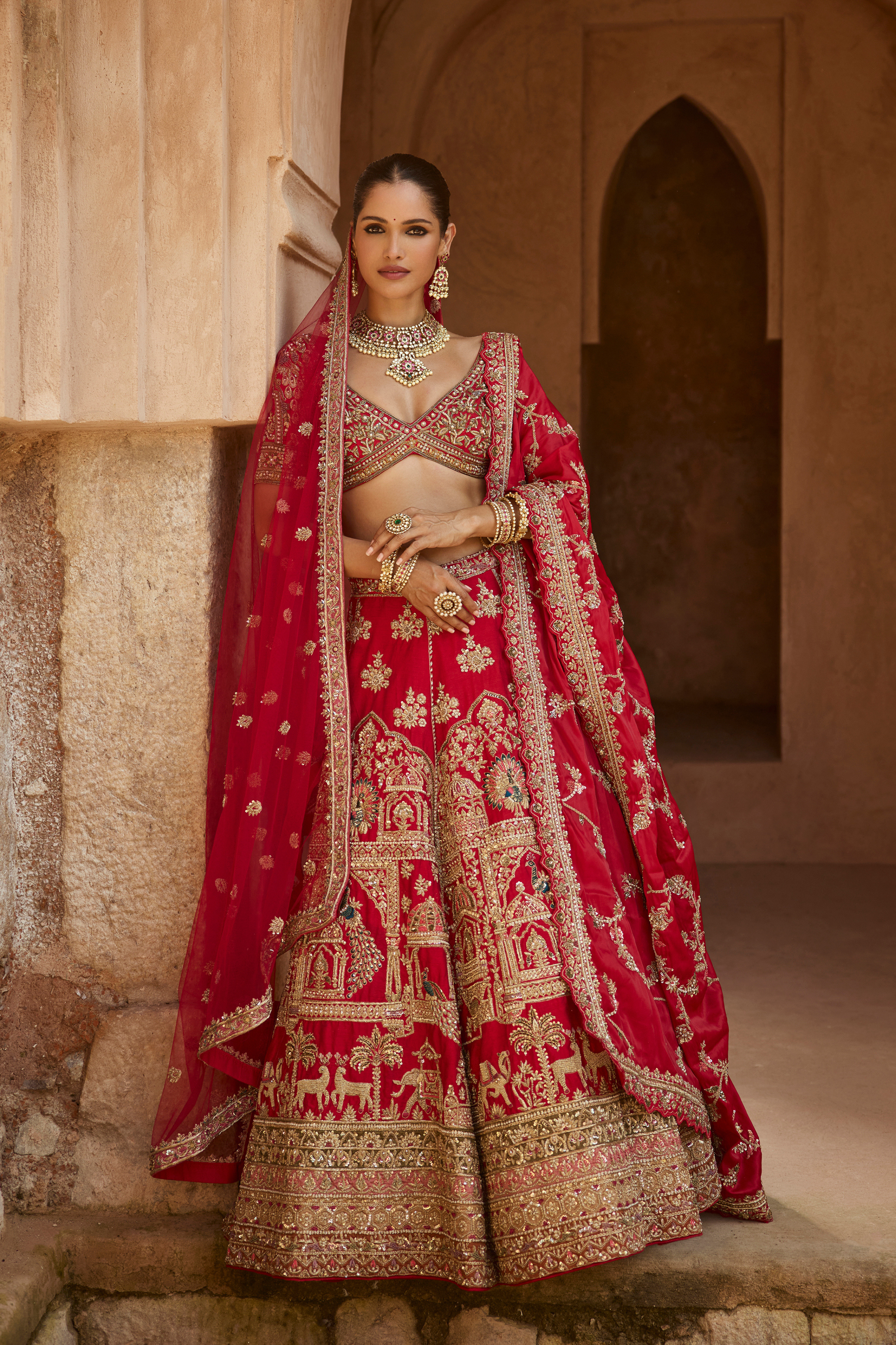 Zarf-e-Noor Lehenga 536