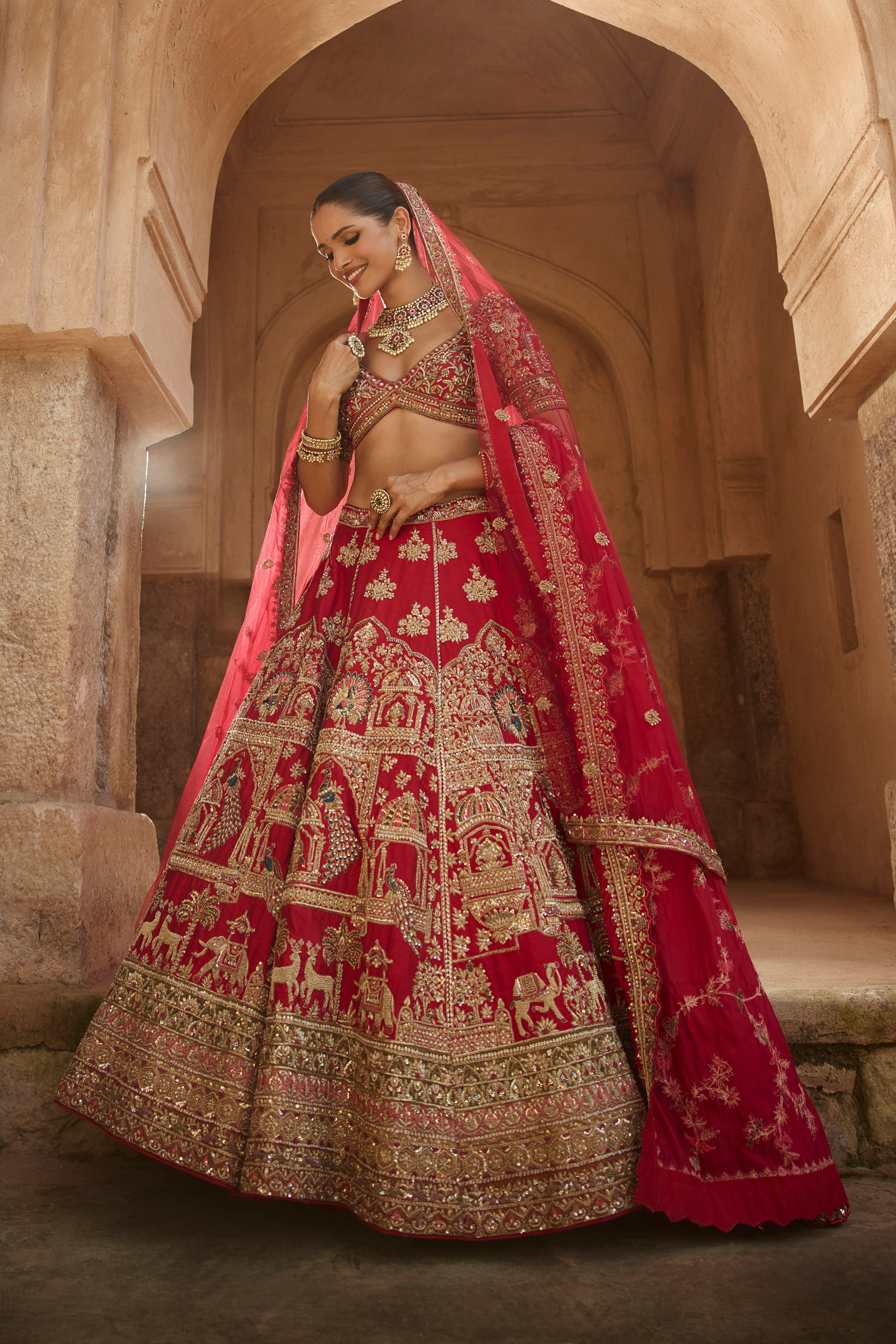 Zarf-e-Noor Lehenga 536