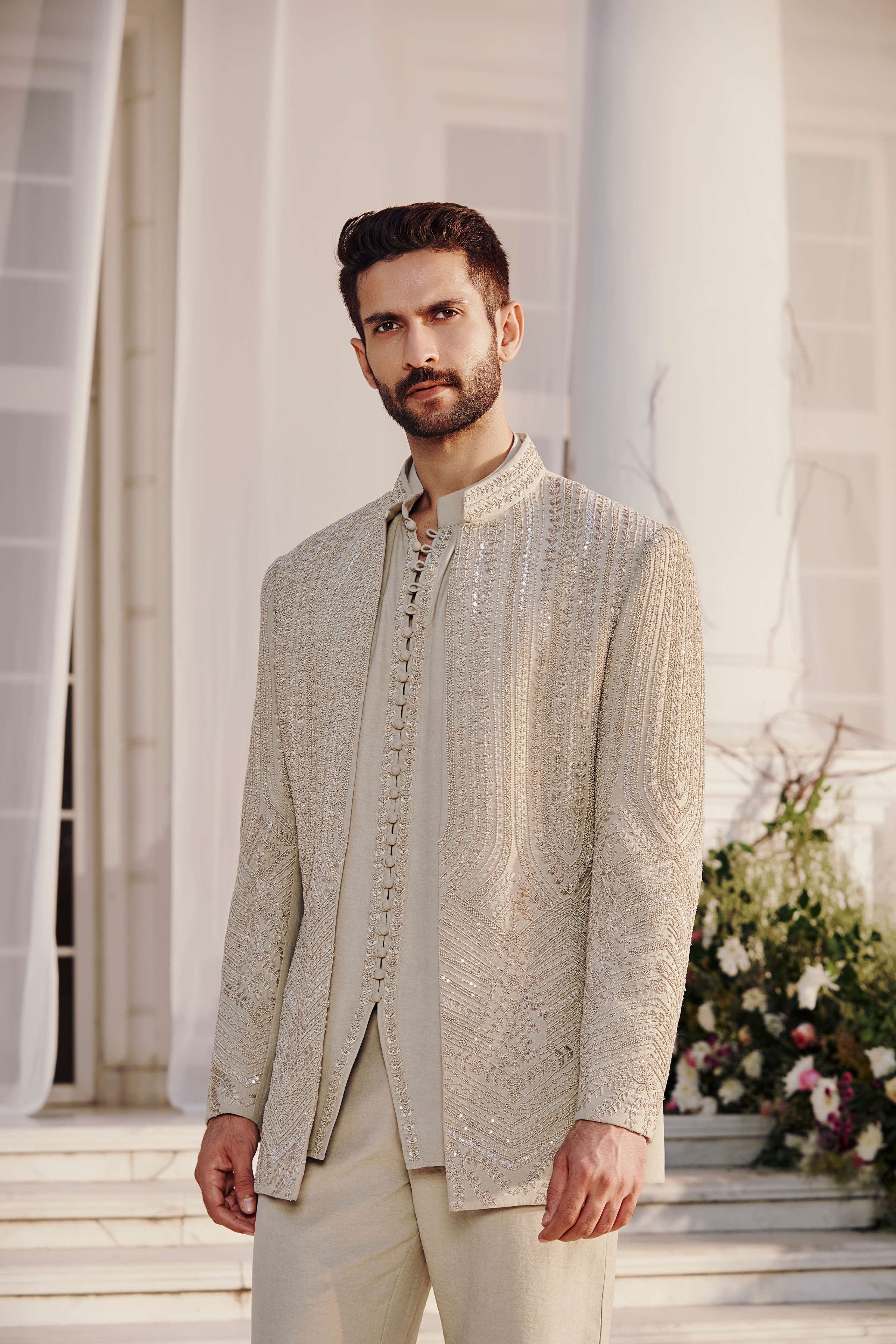 Bandhgala Sherwani -1619