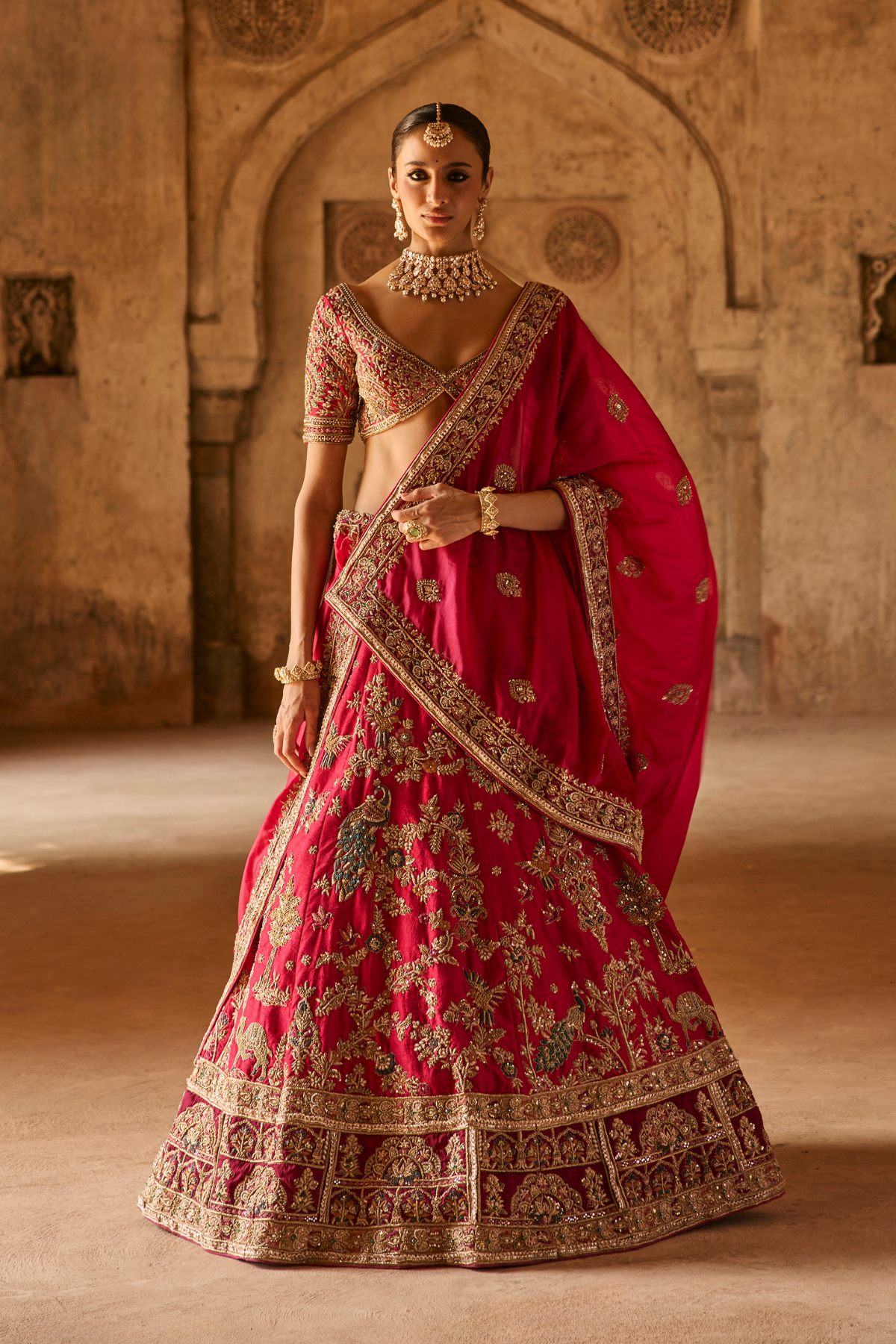 The Mehrab Lehenga 588