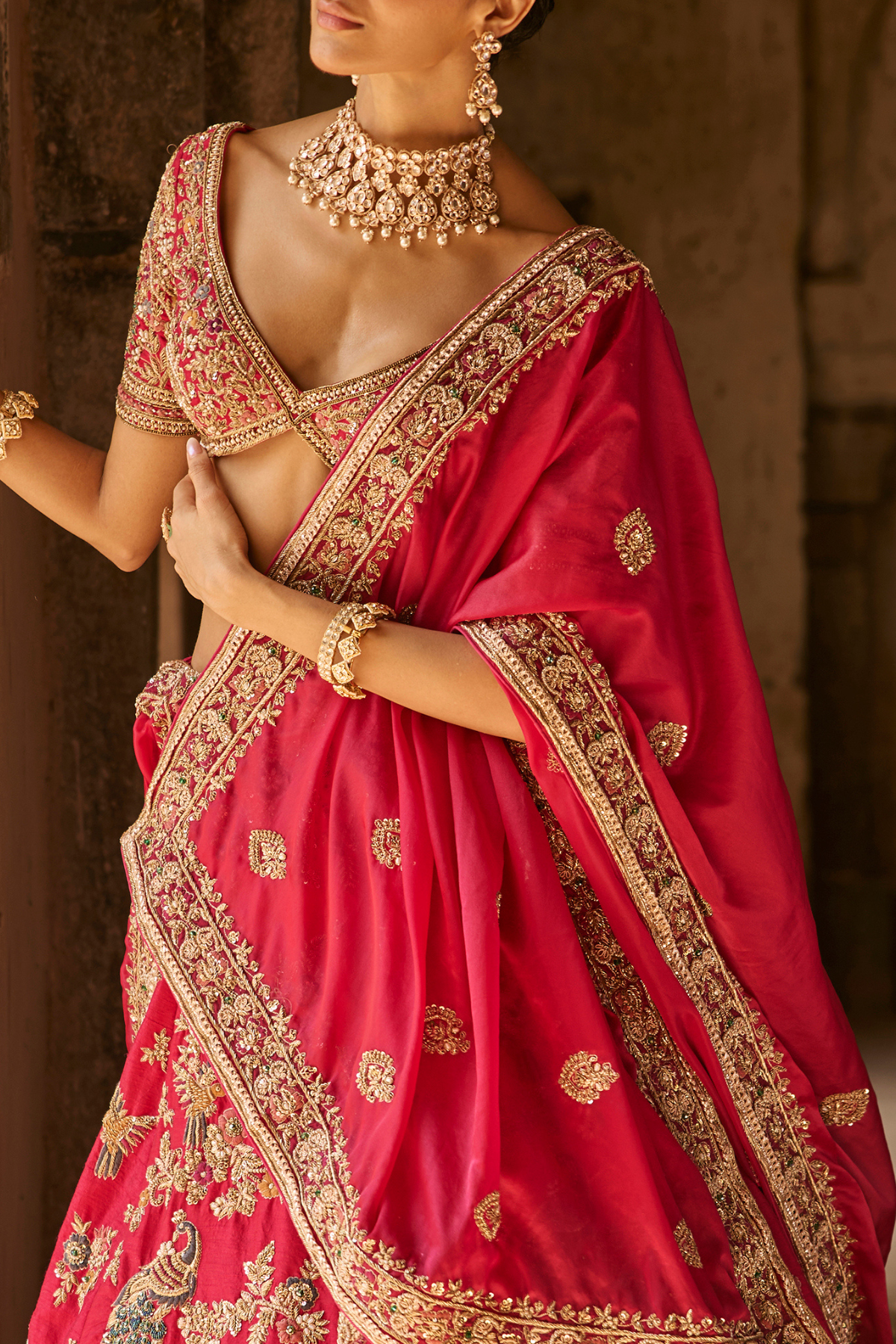 The Mehrab Lehenga 588