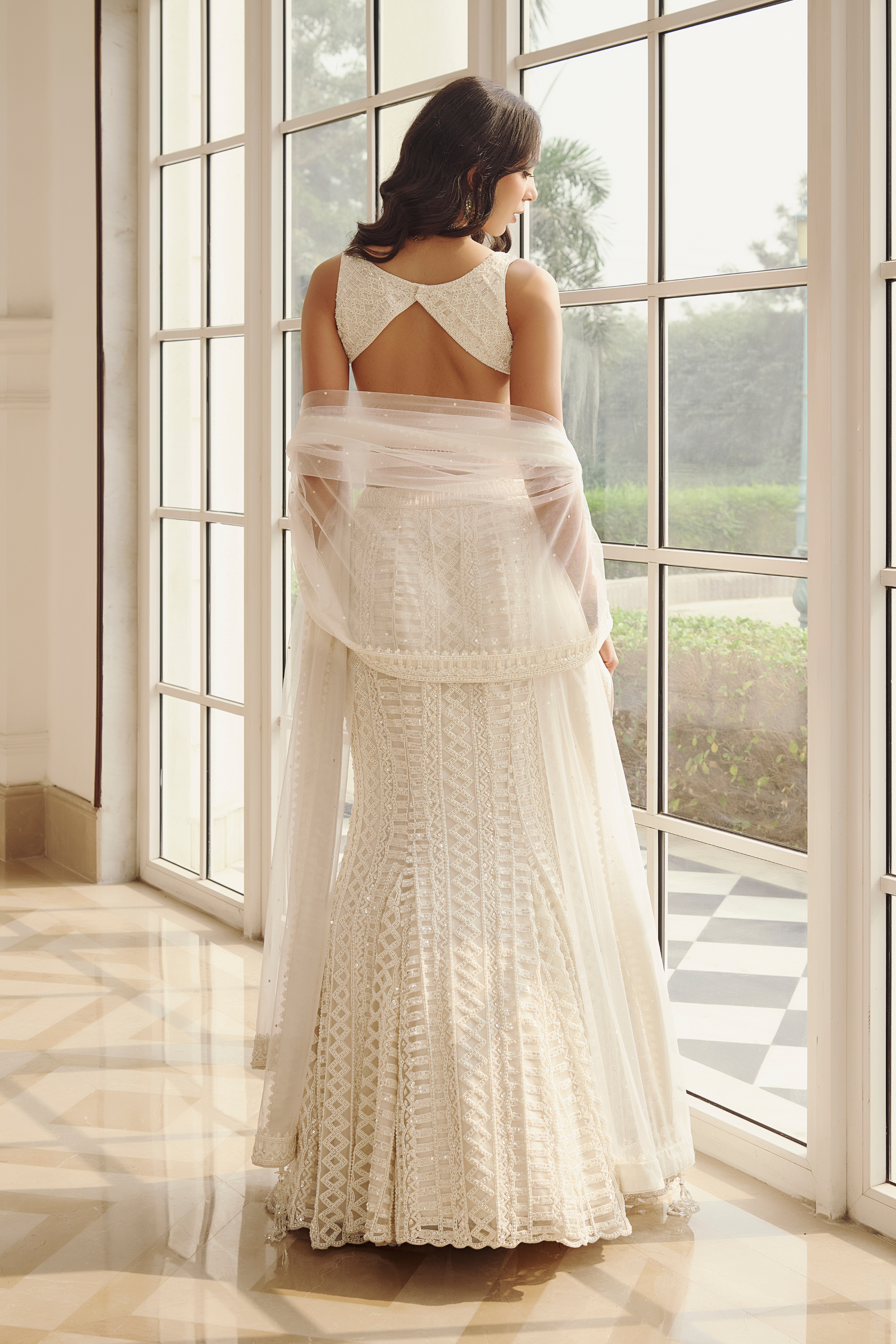 Charm Fish-cut Lehenga - 7836