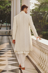 Ivory Sherwani 568