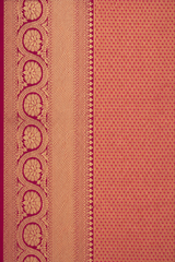 Magenta Kanjivarun Tissue Silk Saree