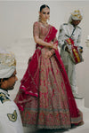 Dusty Onion Zardozi & Resham Lehenga