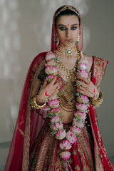 Crimson Heritage Bridal Lehenga