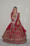 Crimson Heritage Bridal Lehenga