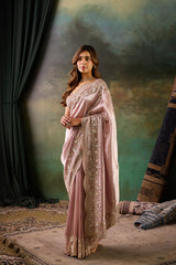 Mauve Tissue Saree