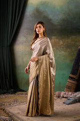 Golden Tissue Silk Saree