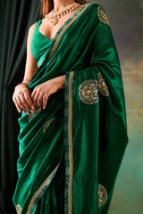 Green Silk Saree