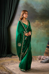 Green Silk Saree