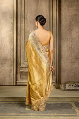 Golden Kanjivarum Silk Saree