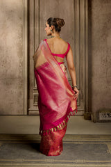 Rani-Chiku Kanjivarum Silk