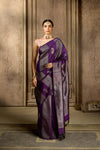Purple Silk Handloom