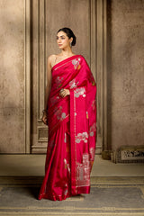 Rani Handloom Silk Saree