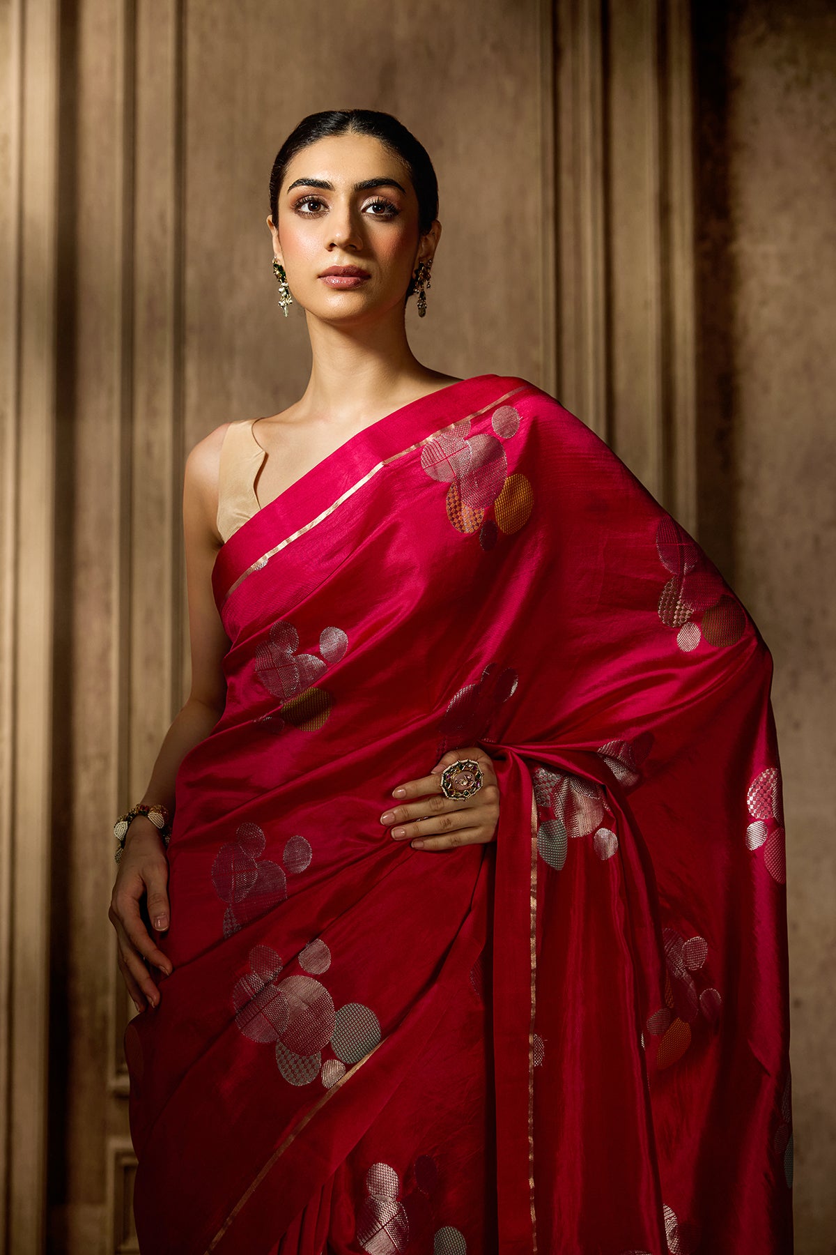 Rani Handloom Silk Saree