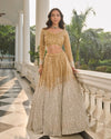 shimmeringsleeve Lehenga 1201