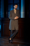Cosmic Charcoal Sherwani .-41213