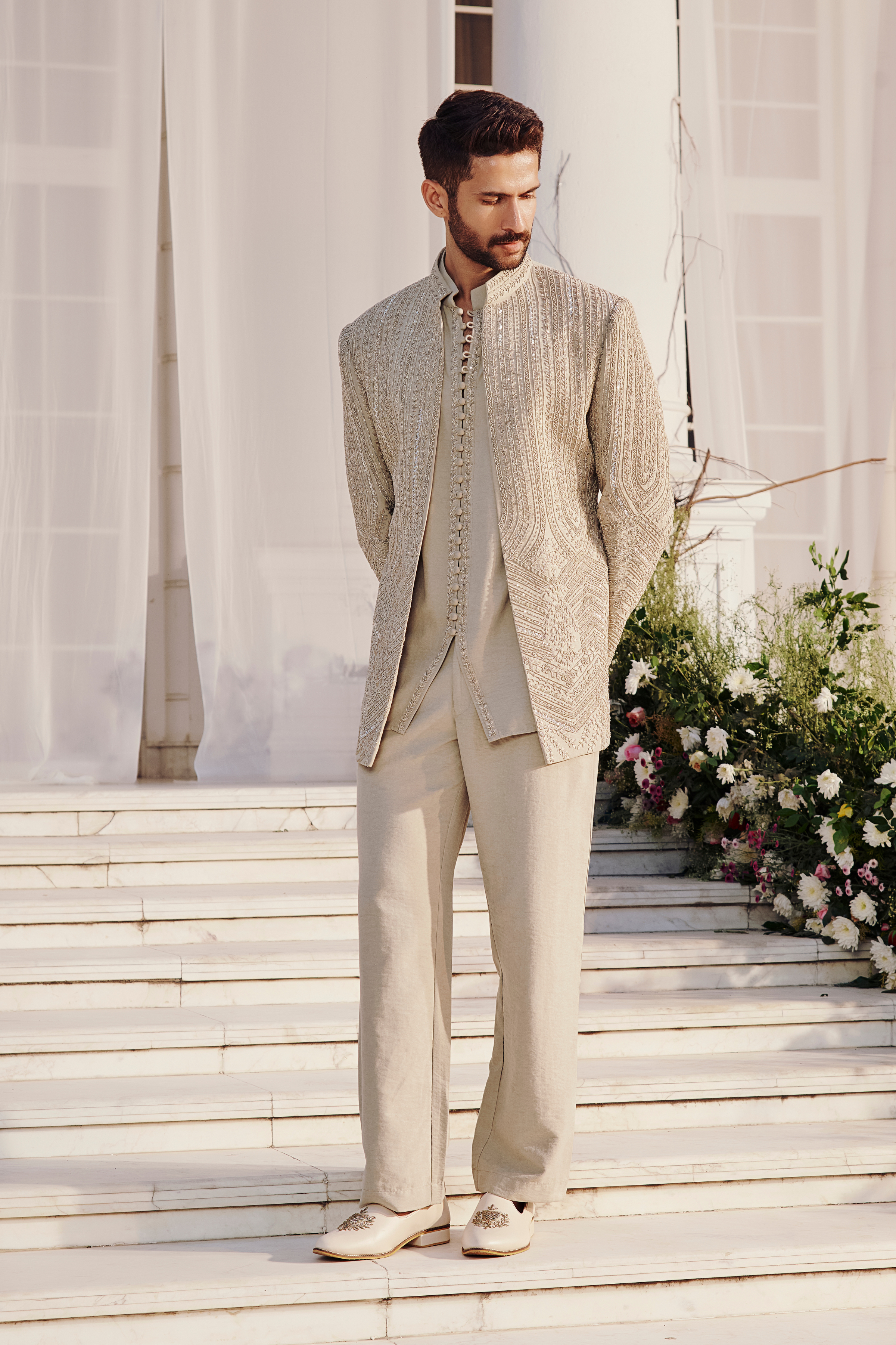 Bandhgala Sherwani -1619