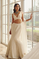 Charm Fish-cut Lehenga - 7836