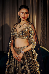 Mystery of Midnight Lehenga - 435