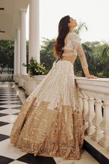 Ivory Glow Lehenga