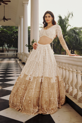 Ivory Glow Lehenga