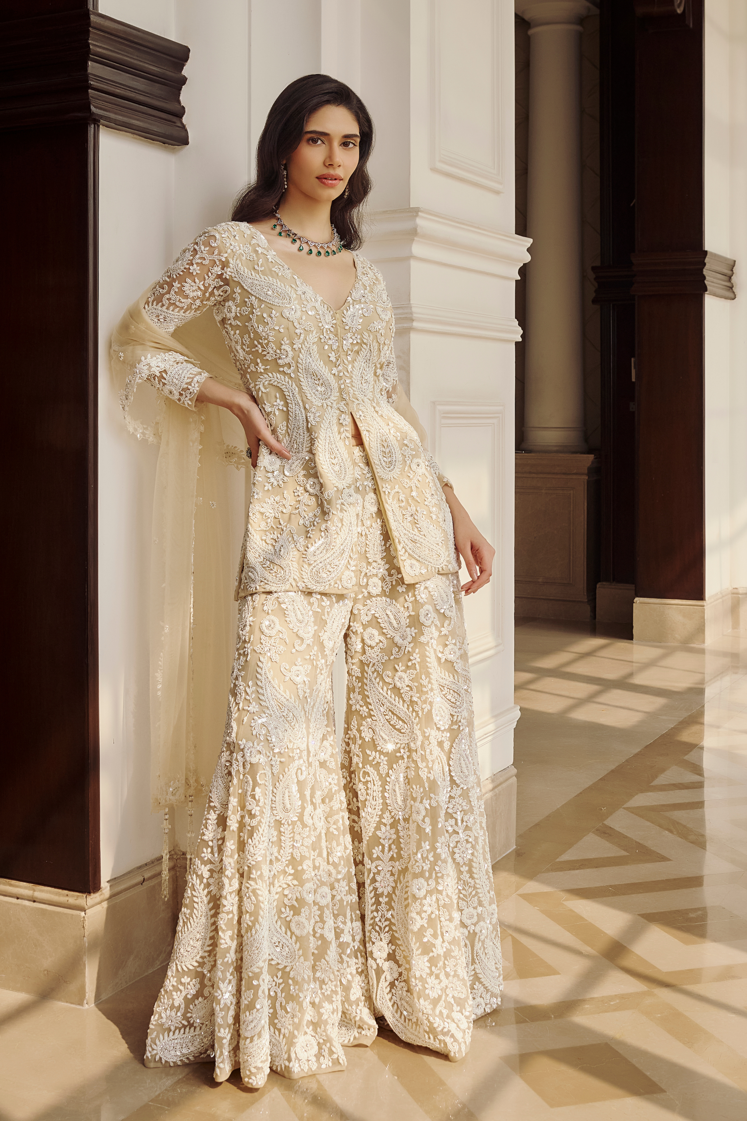 A Paisley Sharara -7697