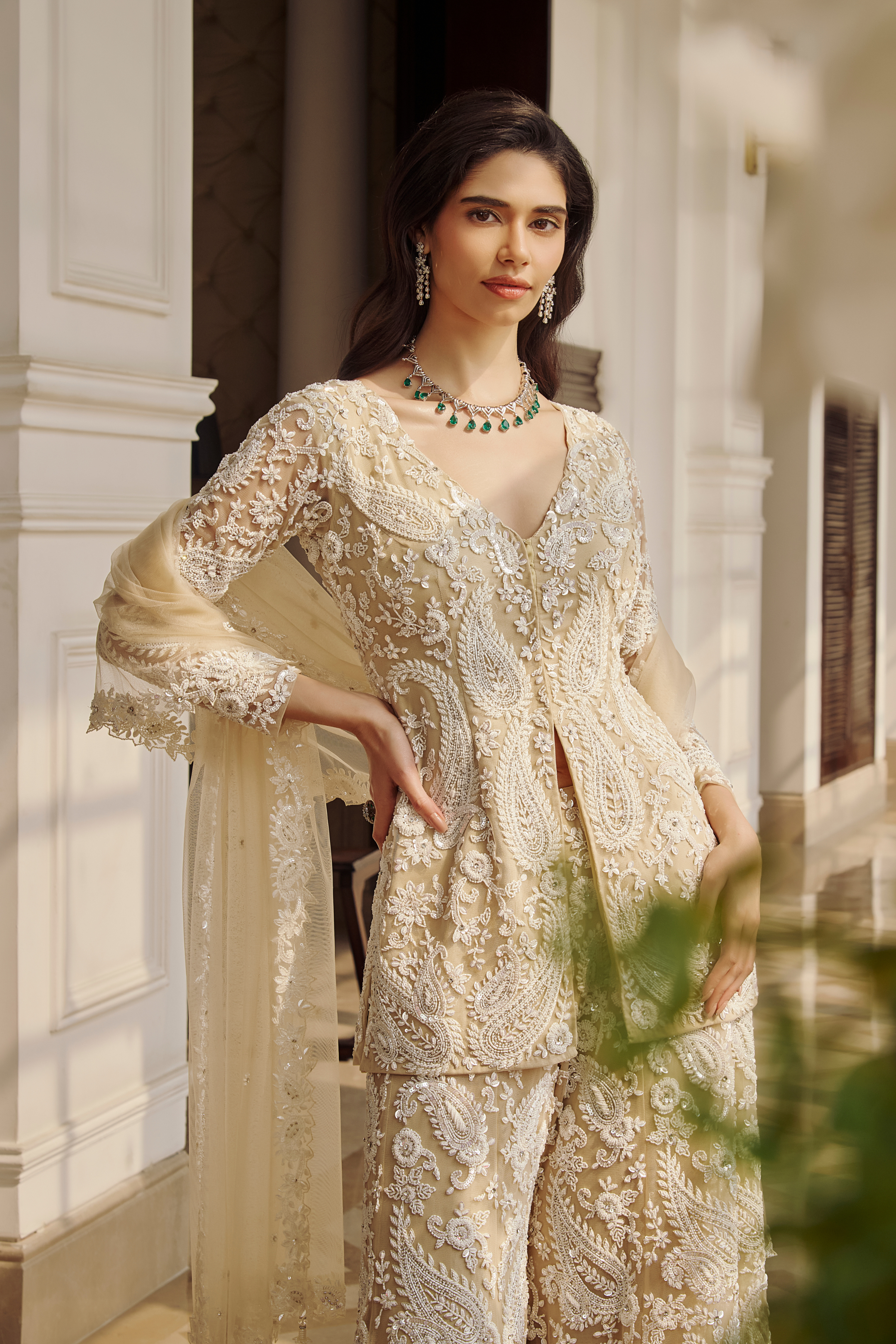 A Paisley Sharara -7697
