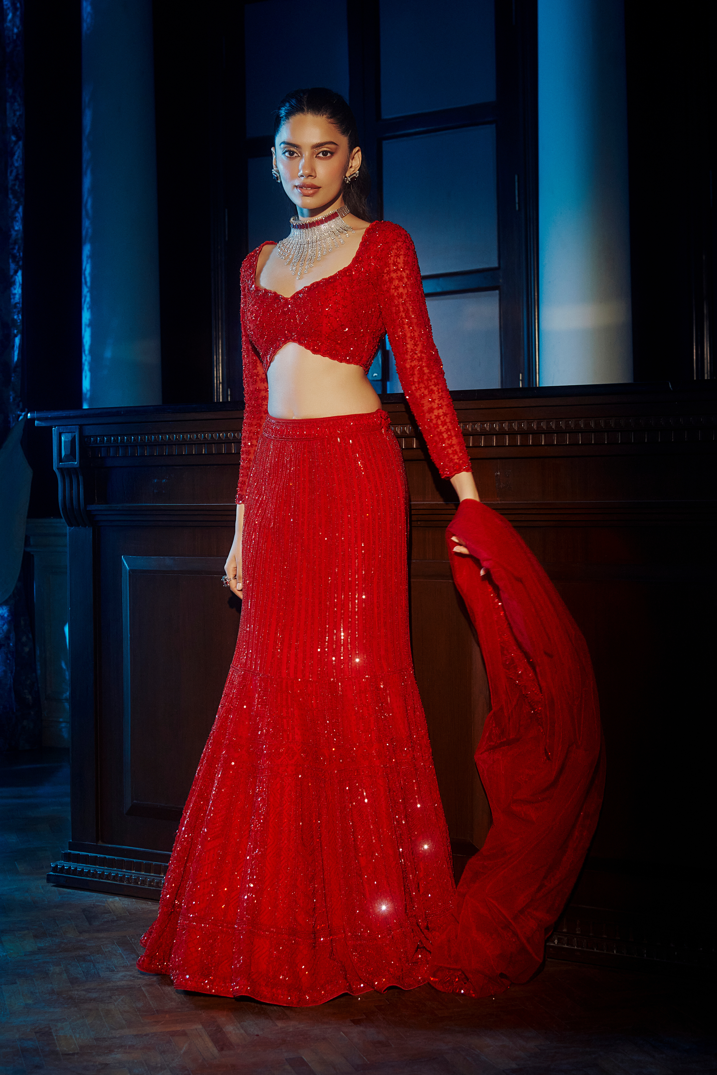 The Perfect Mermaid Lehenga - 76785