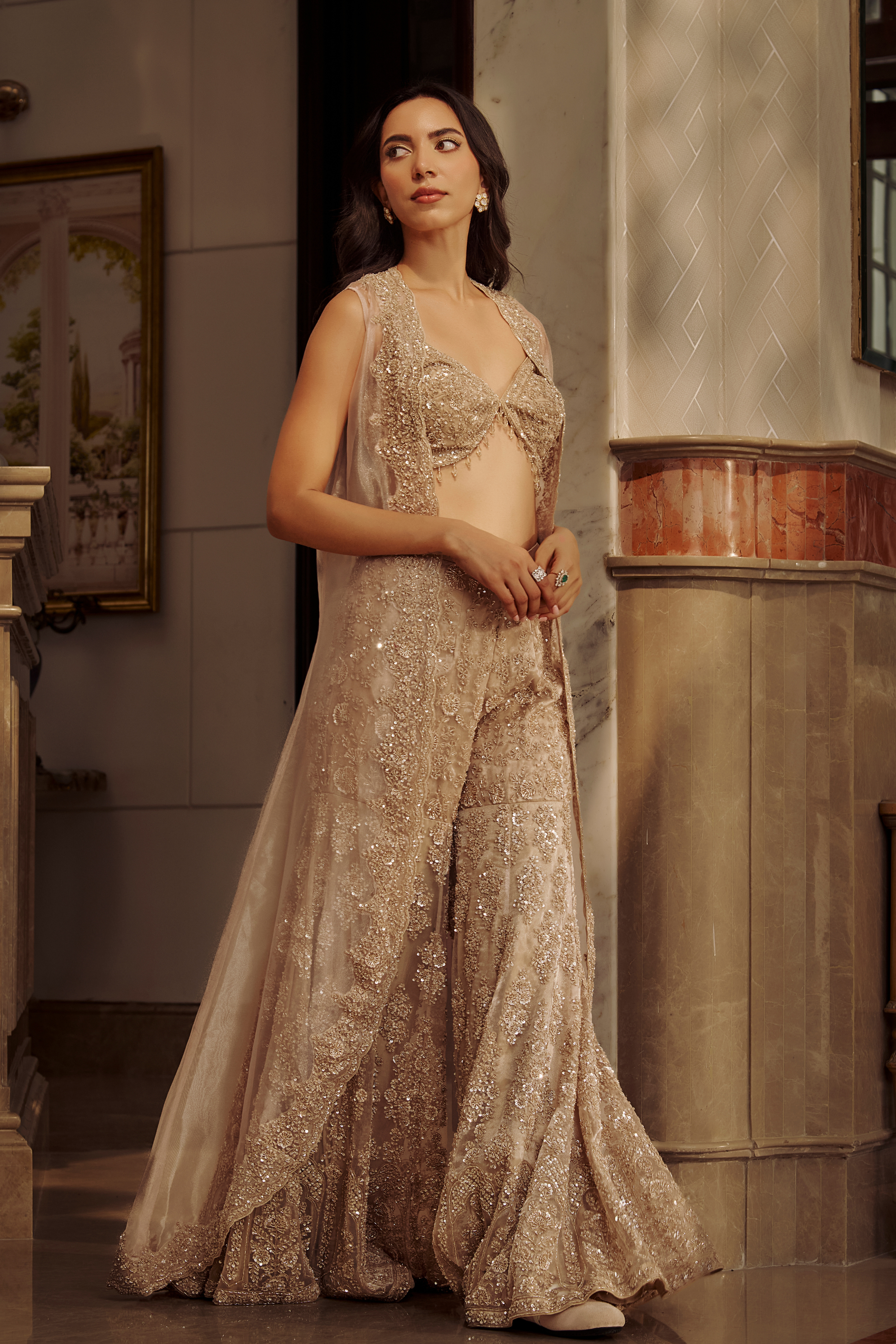 Royal Ethnic Sharara - 115-1584
